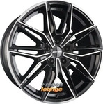 GMP Specter Black Glossy Alufelge 19 Zoll ET30 5x120 ML72,6