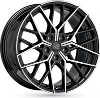 MSW 74 Gloss Black Full Polished Alufelge 19 Zoll ET45 5x108 ML73,1