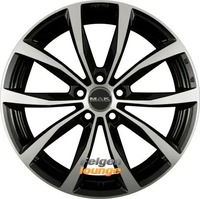 MAK Wolf Black Mirror Alufelge 16 Zoll ET41 5x114,3 ML66,1