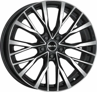 MAK Kent Gloss Black Alufelge 21 Zoll ET42 5x108 ML63,4
