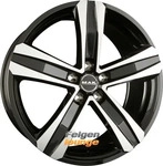 MAK Stone 5 Silver Alufelge 16 Zoll ET50 5x112 ML76