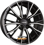 MAK Mark Gloss Black Alufelge 18 Zoll ET30 5x112 ML66,6