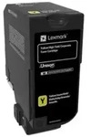 Original Lexmark 84C2HYE Toner Gelb