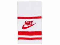 Nike Unisex Sportswear Dri-FIT Everyday Essential Socken (3 Paar) weiß