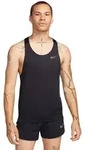 Nike Herren Fast Dri-Fit Singlet S schwarz