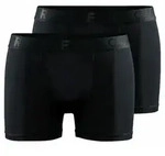 Craft Herren Core Dry Boxer 3-Inch 2-Pack M schwarz