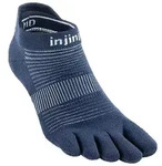 Injinji Damen/Herren/Unisex Run Lightweight No-Show S blau