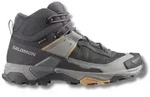Salomon X Ultra 5 Mid GTX Damen Laufschuhe grau - 42.6 EU