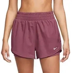 Nike Damen One Dri-Fit HR 3-Inch 2in1 Shorts S rot