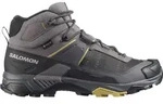 Salomon X Ultra 5 Mid GTX - breit (2E) Herren Laufschuhe grau - 42.6 EU