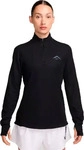 Nike HJ2248-010, Nike Trail Dri-Fit Midlayer S schwarz Damen