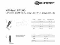 Bauerfeind Sports Unisex Compression Sleeves Wade - kurz türkis