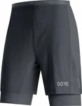 GORE 100621-9900, GORE R5 2in1 Shorts S schwarz Herren