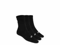 Asics Unisex 3PPK Quarter Sock schwarz