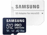 Samsung MB-MY512SA/WW, Samsung PRO Ultimate microSD-Speicherkarte inkl. SD Adapter -