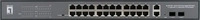 LevelOne GEP-2841, LevelOne Switch Web Smart 28 Gigabit Ethernet-Ports mit 24