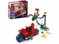 Lego 76275, LEGO Marvel Super Heroes 76275 Motorrad-Verfolgungsjagd: Spider-Man vs.