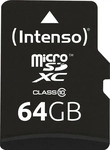 Intenso 3413490, Intenso Speicherkarte microSDXC Card 64GB