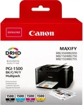 Canon 9218B006, Canon PGI-1500 Druckerpatronen 4er Multipack BK/C/M/Y (9218B006)