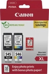 Canon PG-545XL + CL-546XL Druckerpatronen Valuepack - 1 x schwarz / 1 x farbig + 50