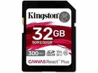 Kingston SDR2/32GB, Kingston Canvas React Plus - 32GB R300/W260 SDXC, UHS-II U3,