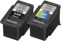 Canon PG-540 + CL-541 schwarz, color Druckerpatronen + Fotopapier, 2er-Set, 2 St.