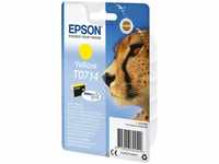 Epson C13T07144012, Epson T0714 Gepard Druckerpatrone - gelb (C13T07144012)