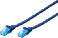 Digitus DK-1512-005/B, Digitus Patch-Kabel RJ-45 (M) zu RJ-45 (M) 0.5 m CCA...