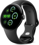 Google GA05744-DE, Google Pixel Watch 3 (LTE) Sportarmband 41mm, Schwarz/Schwarz
