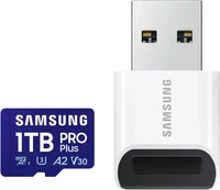Samsung MB-MD1T0SB/WW, Samsung microSD PRO Plus (2024) mit USB-Adapter, 1 TB