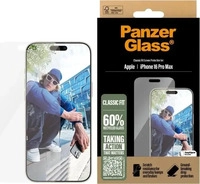 PanzerGlass 2876, PanzerGlass Displayschutz f&uuml;r iPhone 16 Pro Max - Classic Fit