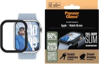 PanzerGlass 3718, PanzerGlass Displayschutz Snappie Full Body Slim Schwarz f&uuml;r Apple