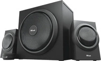 Trust 23696, Trust Yuri 2.1-Lautsprecher mit Subwoofer - Schwarz EU