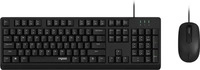rapoo 00228287, Rapoo NX1500 kabelgebundenes Tastatur Maus Set - QWERTZ DE - schwarz