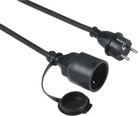 hama 223252, Hama Verl&auml;ngerungskabel 10 m schwarz