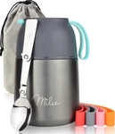 Milu 6277, Milu Isolier-Speisebeh&auml;lter 10 cm 450,0 ml grau