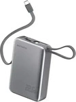 4smarts 541626, 4smarts Powerbank Pocket Dual Cord 20000mAh 22.5W spacegrau