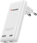 Verbatim 32355, verbatim Fold 'n' Go GaN III Ladeadapter wei&szlig;, 65 W