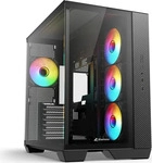 Sharkoon PC-Geh&auml;use Steel Shark ATX Midi-Tower schwarz