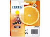 Epson C13T33444012, Epson 33 Orange Druckerpatrone - gelb (C13T33444012)