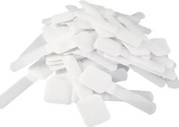 LABEL THE CABLE PRO 3120, LTC WALL STRAPS Wei&szlig; - 50 St.