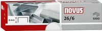 novus 040-0160-000, novus Heftklammern 26/6 - 5.000 St&uuml;ck