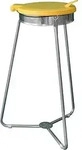 neutral MSS-G-1-3, M&uuml;llsackst&auml;nder 70,0 - 120,0 l gelb, silber