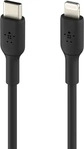 Belkin CAA003bt2MBK, Belkin BoostCharge 2 m USB-C/Lighting Kabel, schwarz