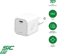 4smarts 551065, 4smarts Ladeger&auml;t PDPlug SiC 65W 1C, wei&szlig;