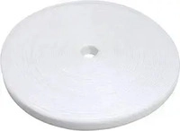LABEL THE CABLE PRO 1220, LTC ROLL STRAP Wei&szlig; - 25 m