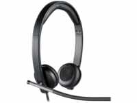 Logitech 981-000519, Logitech H650e Stereo Headset Luxuriöses Headset im eleganten