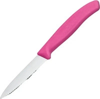 VICTORINOX 6.7636.L115, VICTORINOX Gem&uuml;semesser Swiss Classic silber, pink