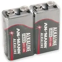 ANSMANN 5015591-2, ANSMANN Batterien Red Alkaline E-Block 9 V, 2 St.