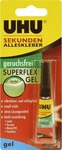 UHU 45565, UHU SUPERFLEX GEL Sekundenkleber 3,0 g